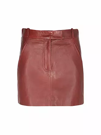 TELA | Leder Minirock | 